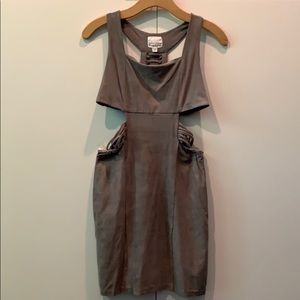 Gray Kardashians BeBe Bodycon